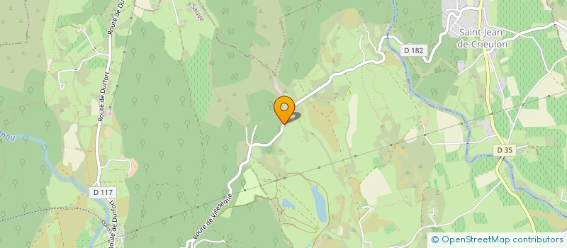 localisation de l'entreprise LA TERRE DES OURSINS BLEUS  SAUVE