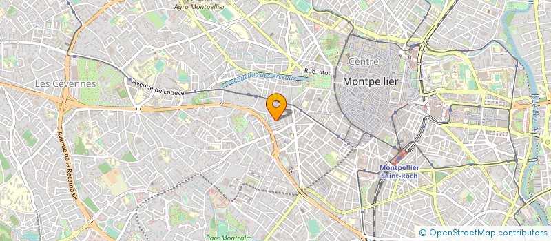 localisation de l'entreprise LA TERRE EN SOI à MONTPELLIER