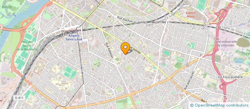 localisation de l'entreprise LA TERRE NOTRE PLANETE à ANGERS