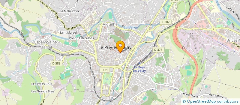 localisation de l'entreprise LA TERTULIA à LE PUY-EN-VELAY
