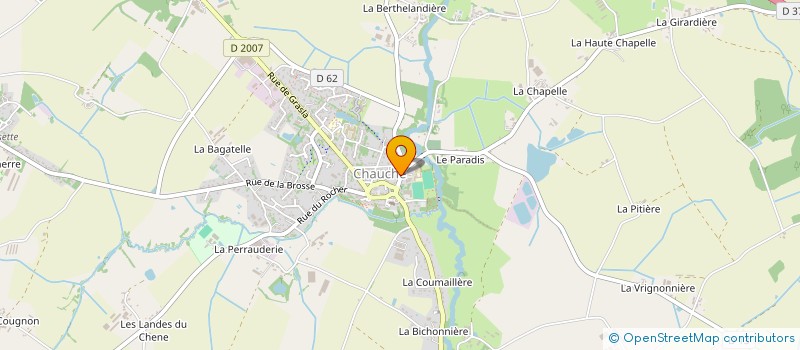 localisation de l'entreprise LA TETAUDRIE à SAINTE-FLORENCE