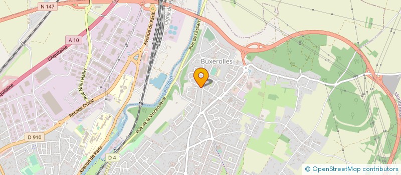 localisation de l'entreprise LA TETE A GERMAIN à BUXEROLLES