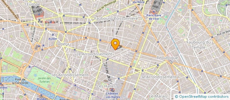 localisation de l'entreprise LA TETE A TOTO à PARIS