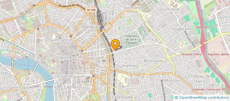 localisation de l'entreprise LA TETE AU CARREAU & CO à TOULOUSE