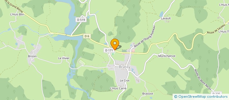 localisation de l'entreprise LA TETE DANS LE BIOCAL  BRASSY