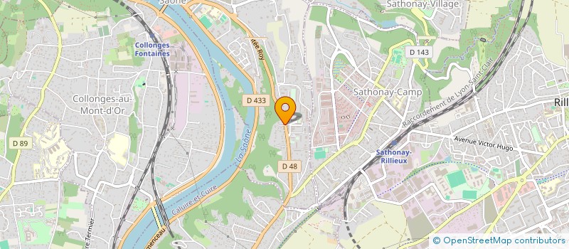 localisation de l'entreprise LA TETE DANS LE GUIDON LYON-PARIS à CALUIRE-ET-CUIRE