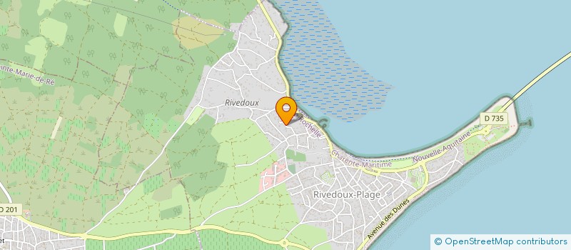 localisation de l'entreprise LA TETE DANS LES NUAGES  RIVEDOUX-PLAGE