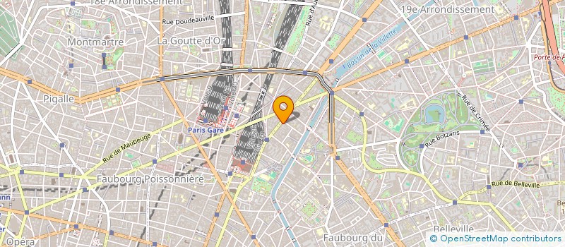 localisation de l'entreprise LA TETE DE BOEUF  PARIS