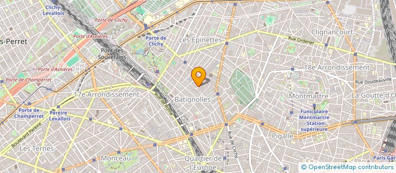 localisation de l'entreprise LA TETE DE GOINFRE  PARIS