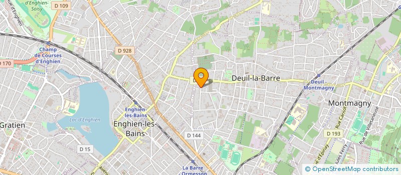 localisation de l'entreprise LA TETE DE L'ART  DEUIL LA BARRE