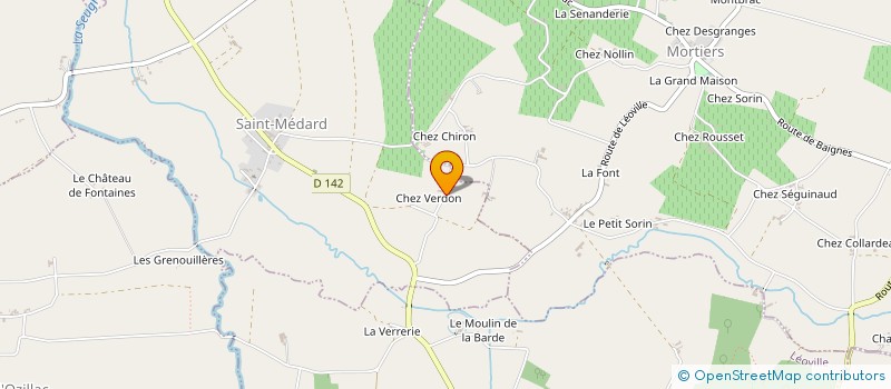 localisation de l'entreprise LA TETE EN FRICHE  SAINT-MEDARD