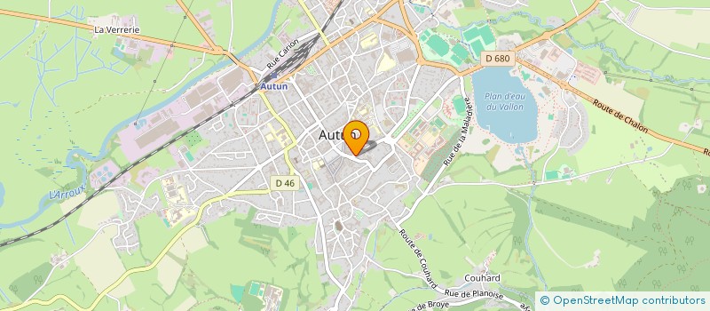 localisation de l'entreprise LA TETE NOIRE à AUTUN