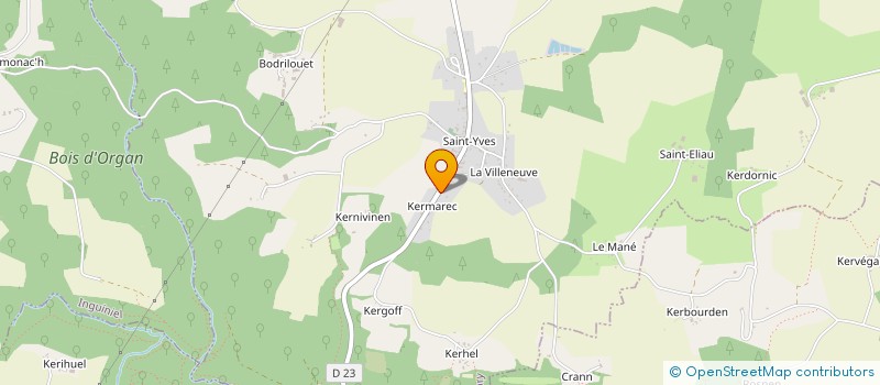localisation de l'entreprise LA TEUTEUFARM à PLUMELIAU-BIEUZY