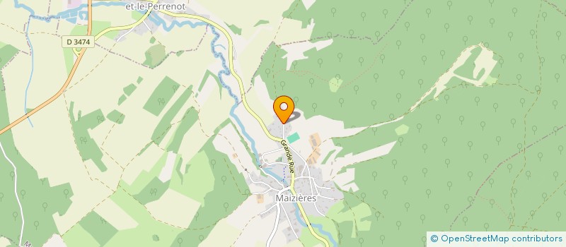 localisation de l'entreprise LA THEBAIDE  MAIZIERES