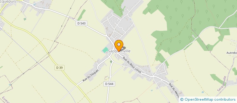 localisation de l'entreprise LA THEBAIDE SYLVESTRE  FAUVILLE