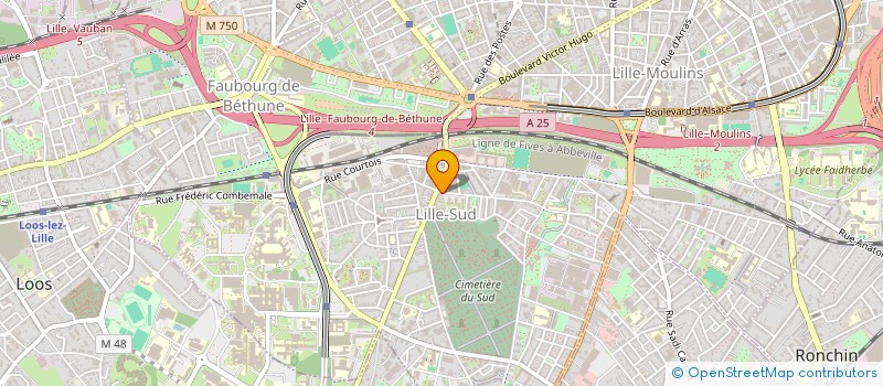 localisation de l'entreprise LA THEIERE  LILLE