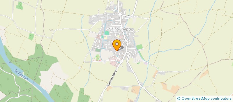 localisation de l'entreprise LA THYM FABRIQUE EPICURIENNE  SAINT-CHAPTES