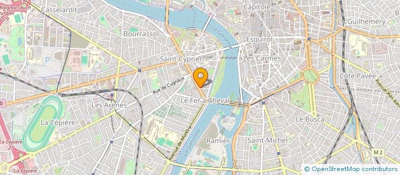localisation de l'entreprise LA TI à TOULOUSE