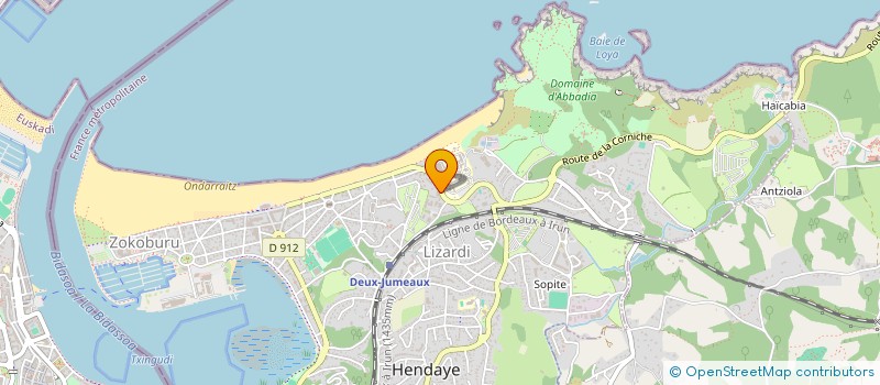 localisation de l'entreprise LA TIENDA à HENDAYE