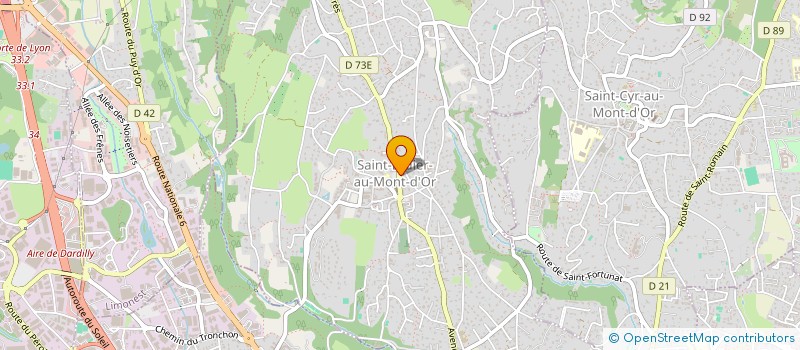 localisation de l'entreprise LA TIENDA  SAINT-DIDIER-AU-MONT-D'OR