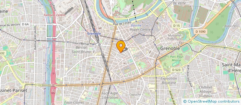 localisation de l'entreprise LA TIENDA à GRENOBLE