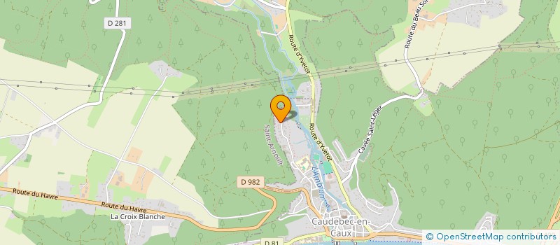 localisation de l'entreprise LA TIGNES  RIVES-EN-SEINE