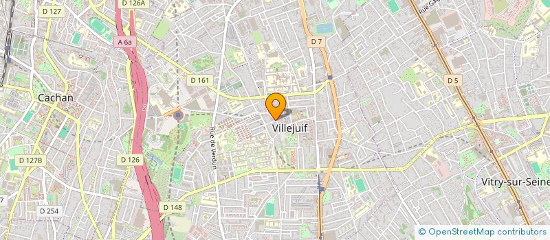 localisation de l'entreprise LA TINA à VILLEJUIF