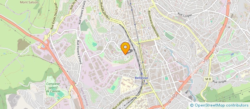 localisation de l'entreprise LA TINETTE STEPHANOISE  SAINT-ETIENNE