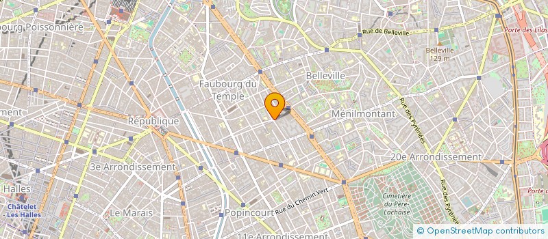 localisation de l'entreprise LA TINY TEAM  PARIS