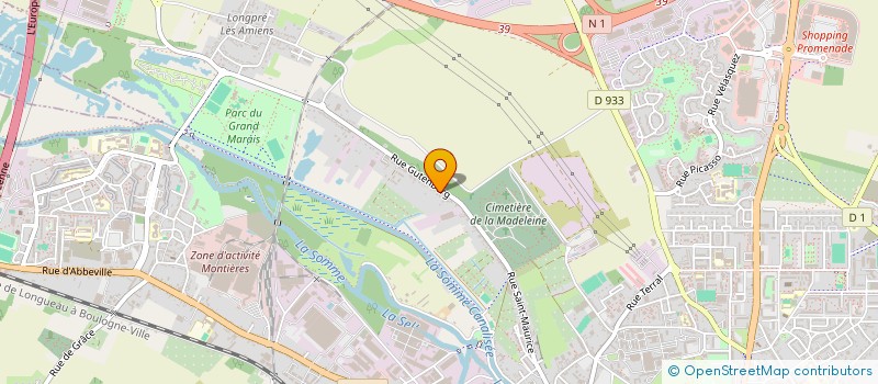 localisation de l'entreprise LA TIOTE EXPO  AMIENS