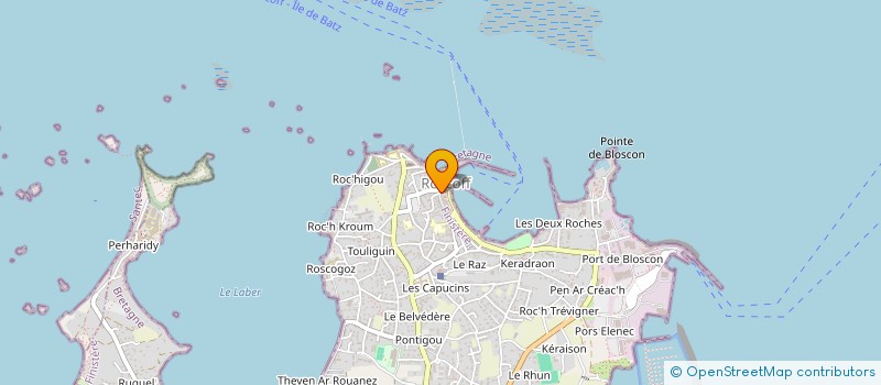 localisation de l'entreprise LA TIT'EPICERIE à ROSCOFF