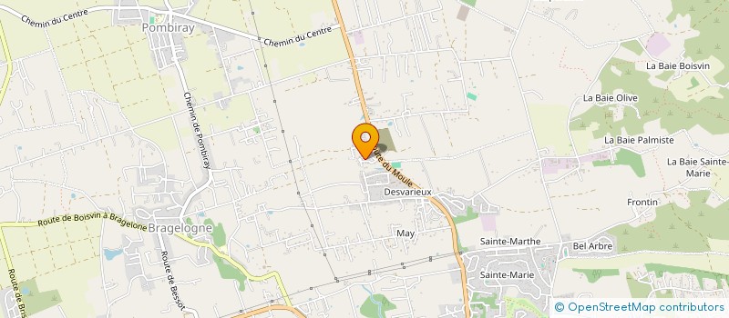 localisation de l'entreprise LA TIT'POZ RHUM  SAINT-FRANCOIS