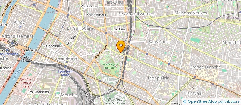 localisation de l'entreprise LA TITANIUM  CHAPONOST