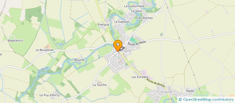 localisation de l'entreprise LA TITE BAGUETTE  PERIGNE