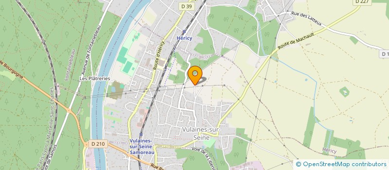 localisation de l'entreprise LA TITINETTE  VULAINES-SUR-SEINE