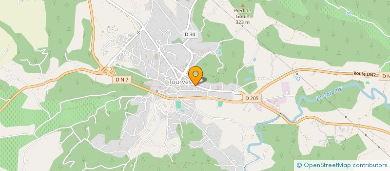 localisation de l'entreprise LA TITOU DRIANJU à TOURVES