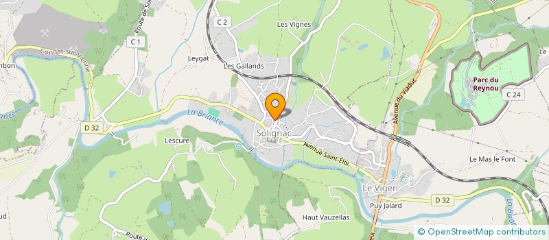 localisation de l'entreprise LA TOCCO à LIMOGES