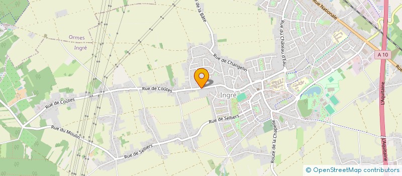 localisation de l'entreprise LA TODOGRAPHIE  INGRE