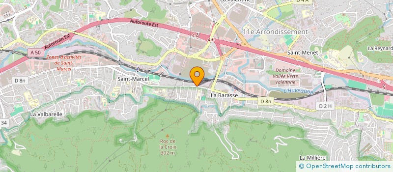 localisation de l'entreprise LA TOILE D'ARCHI à MARSEILLE