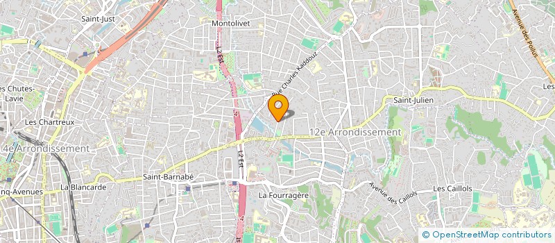 localisation de l'entreprise LA TOILE DU NET INFORMATIQUE ((T.N.I.)  MARSEILLE