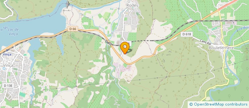 localisation de l'entreprise LA TOILE JIU-JITSU BRESILIEN  RODES