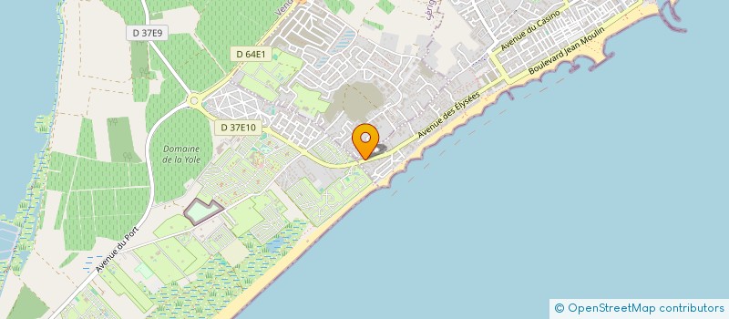 localisation de l'entreprise LA TOISON D'OR  VALRAS-PLAGE