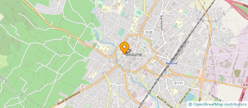 localisation de l'entreprise LA TOISON D'OR EDITIONS à BEAUNE
