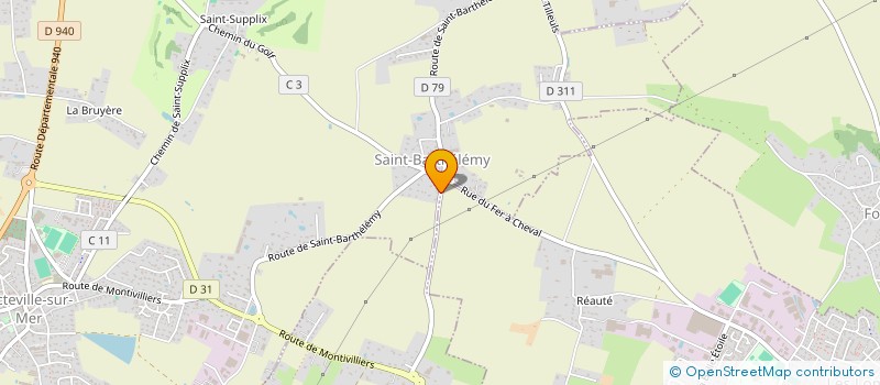 localisation de l'entreprise LA TOLERIE PLASTIQUE  OCTEVILLE-SUR-MER