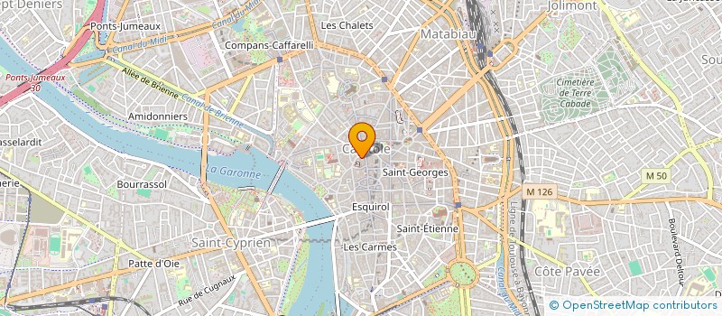 localisation de l'entreprise LA TOLOSANE DEVELOPPEMENT  TOULOUSE