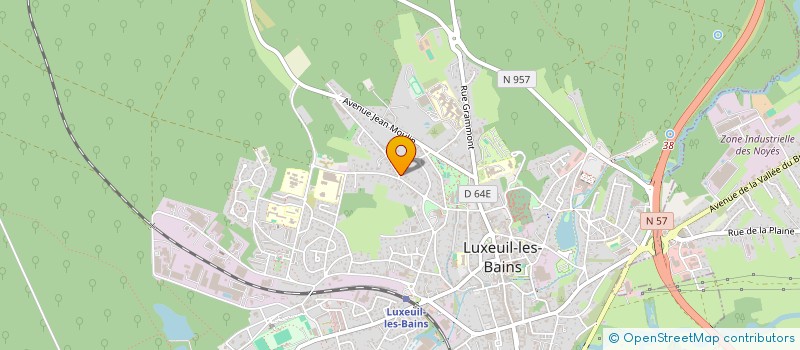 localisation de l'entreprise LA TOMELLE à LUXEUIL-LES-BAINS