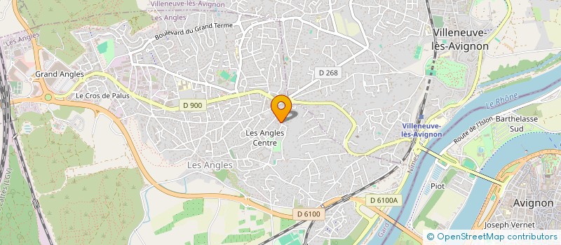 localisation de l'entreprise LA TONNELLE à LES ANGLES
