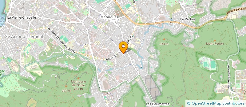 localisation de l'entreprise LA TONTINE à MARSEILLE