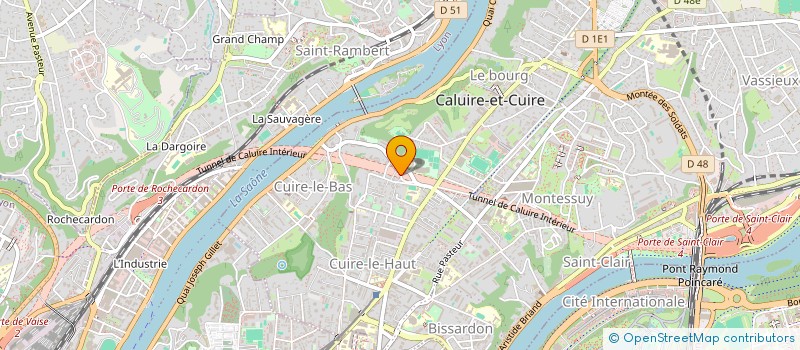 localisation de l'entreprise LA TONTINOISE  CALUIRE-ET-CUIRE