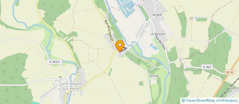 localisation de l'entreprise LA TOPOGRAPHIE DU CENTRE à CLOYES-LES-TROIS-RIVIERES